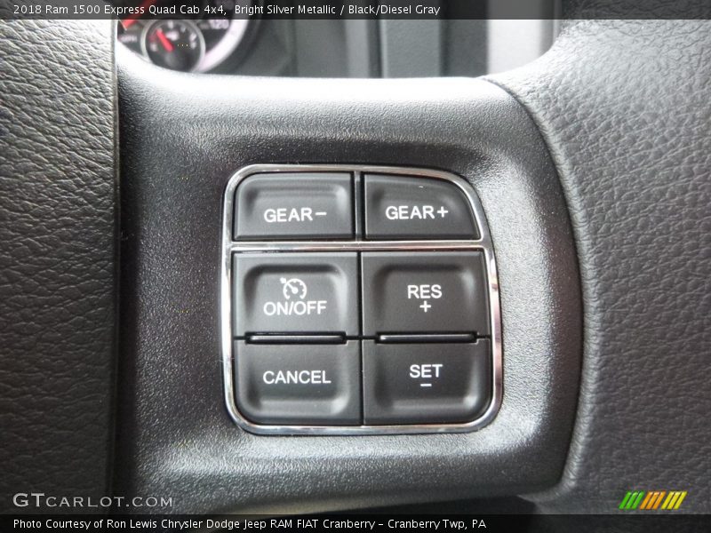 Controls of 2018 1500 Express Quad Cab 4x4