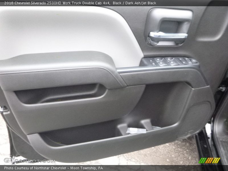 Black / Dark Ash/Jet Black 2018 Chevrolet Silverado 2500HD Work Truck Double Cab 4x4