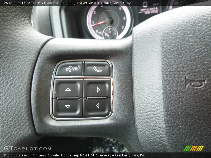 Controls of 2018 1500 Express Quad Cab 4x4