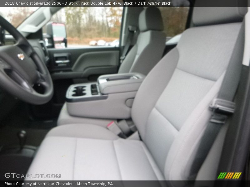 Black / Dark Ash/Jet Black 2018 Chevrolet Silverado 2500HD Work Truck Double Cab 4x4