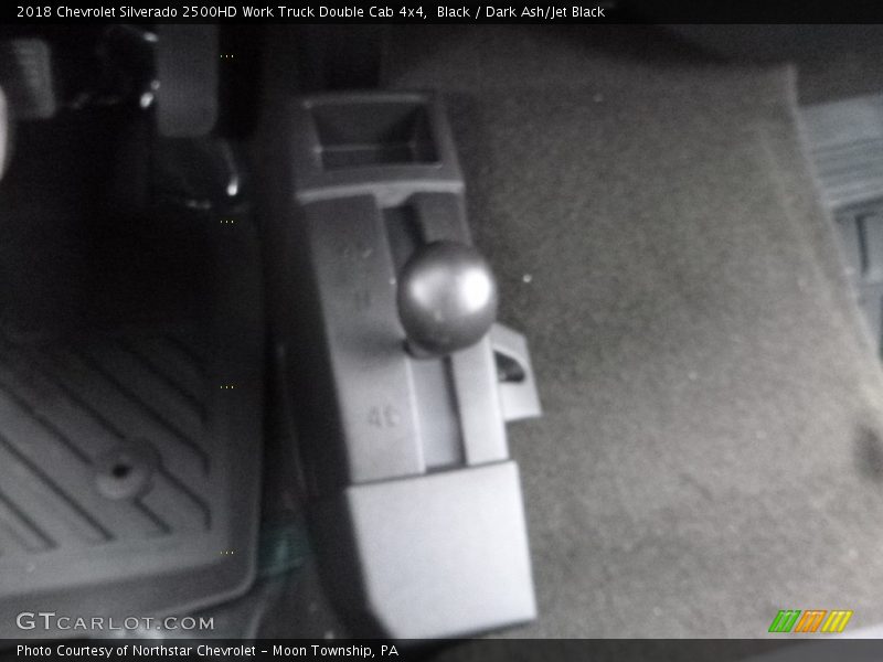 Black / Dark Ash/Jet Black 2018 Chevrolet Silverado 2500HD Work Truck Double Cab 4x4