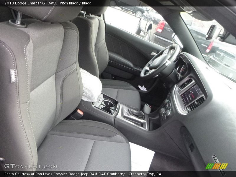 Pitch Black / Black 2018 Dodge Charger GT AWD