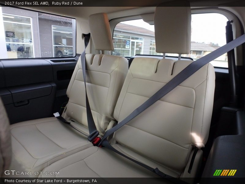 Ruby Red / Dune 2017 Ford Flex SEL AWD