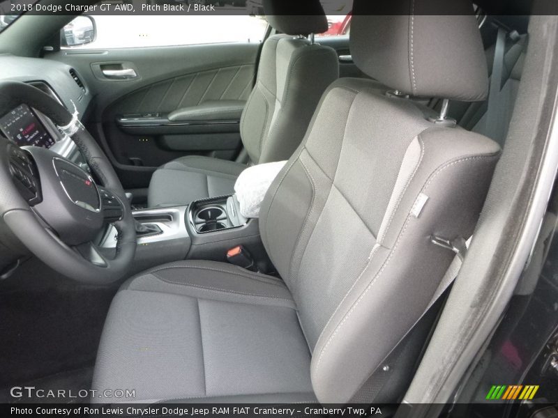 Pitch Black / Black 2018 Dodge Charger GT AWD