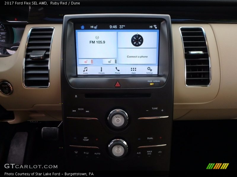 Ruby Red / Dune 2017 Ford Flex SEL AWD