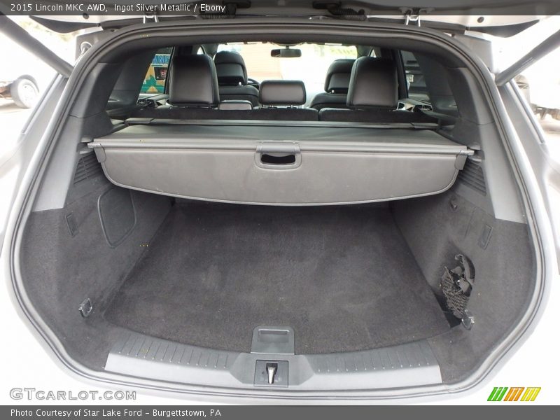 Ingot Silver Metallic / Ebony 2015 Lincoln MKC AWD