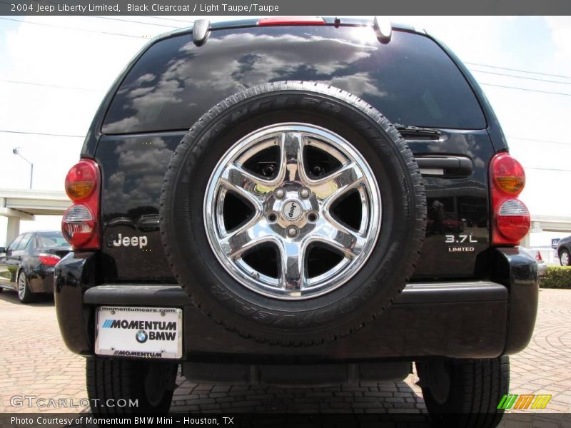 Black Clearcoat / Light Taupe/Taupe 2004 Jeep Liberty Limited