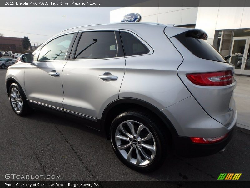 Ingot Silver Metallic / Ebony 2015 Lincoln MKC AWD