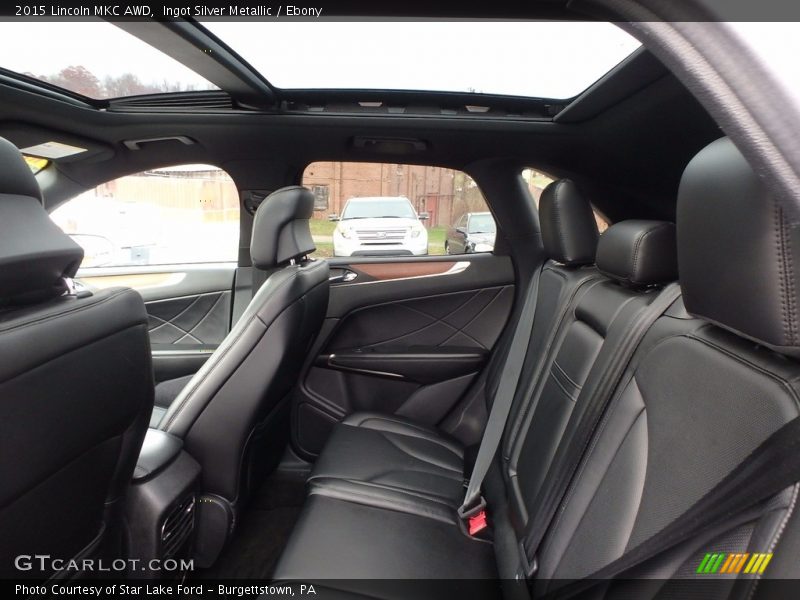 Ingot Silver Metallic / Ebony 2015 Lincoln MKC AWD