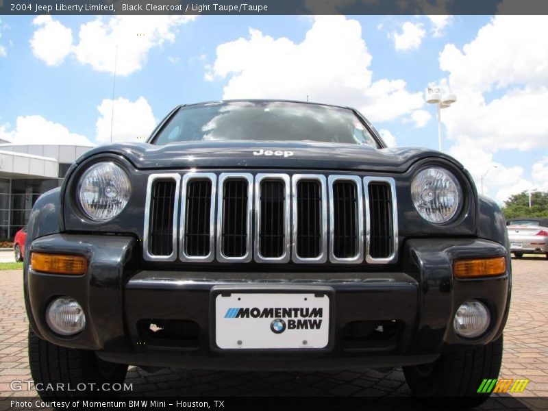 Black Clearcoat / Light Taupe/Taupe 2004 Jeep Liberty Limited