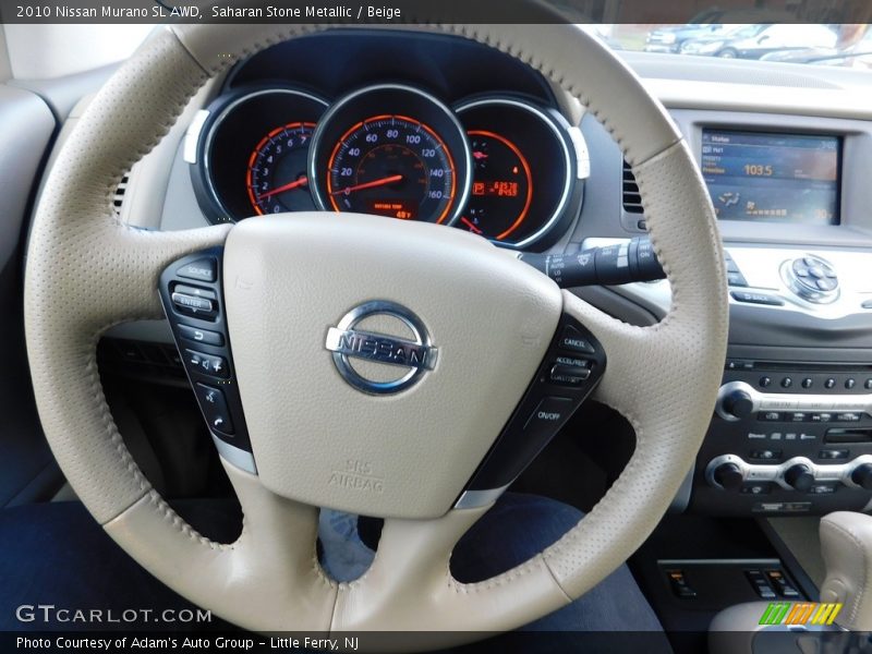 Saharan Stone Metallic / Beige 2010 Nissan Murano SL AWD