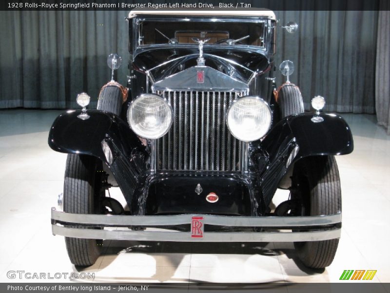 Black / Tan 1928 Rolls-Royce Springfield Phantom I Brewster Regent Left Hand Drive