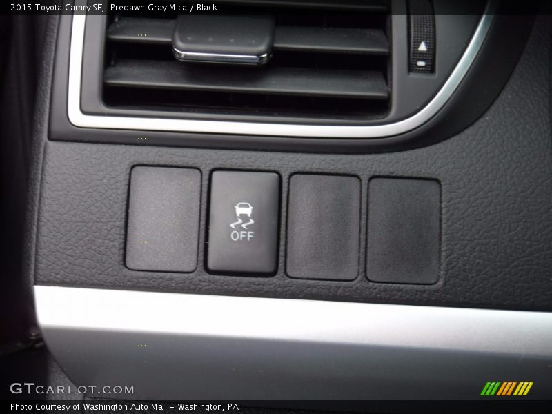 Predawn Gray Mica / Black 2015 Toyota Camry SE