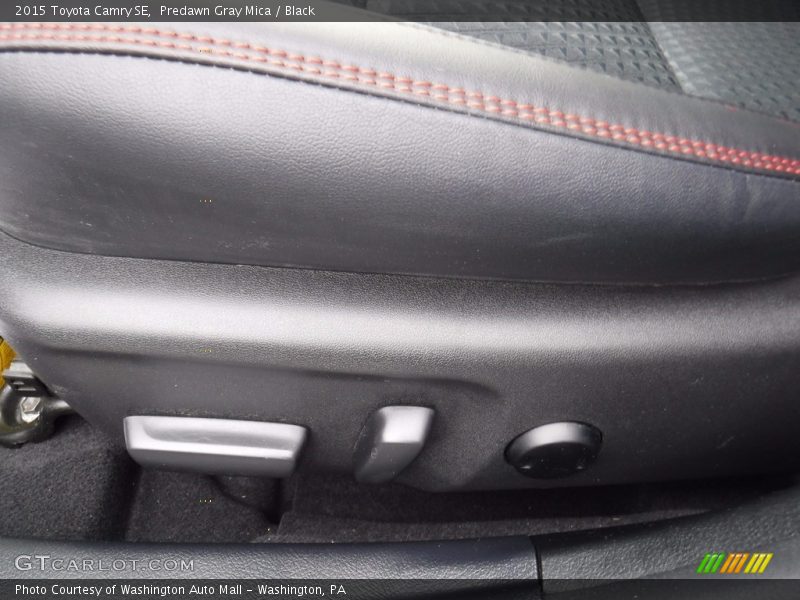 Predawn Gray Mica / Black 2015 Toyota Camry SE