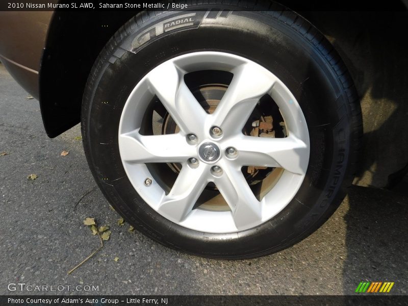 Saharan Stone Metallic / Beige 2010 Nissan Murano SL AWD
