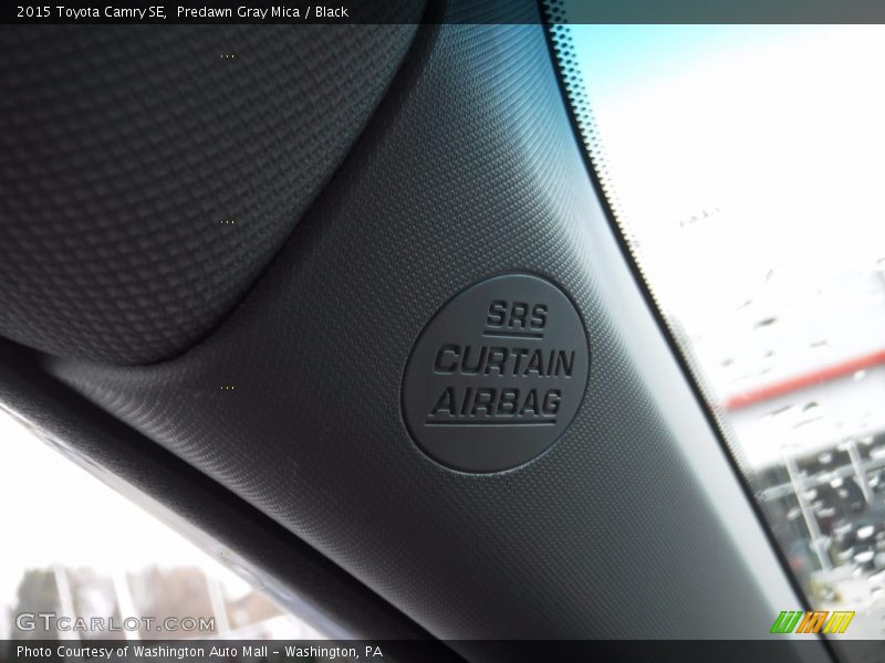 Predawn Gray Mica / Black 2015 Toyota Camry SE