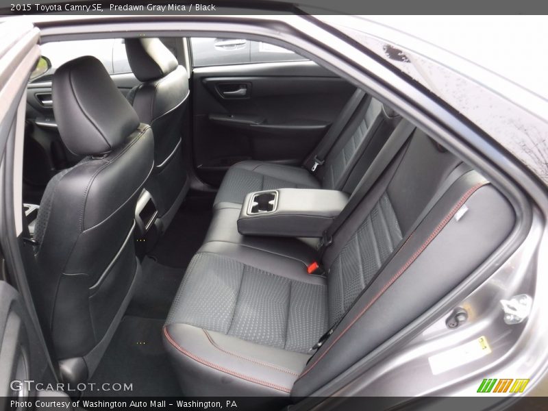 Predawn Gray Mica / Black 2015 Toyota Camry SE