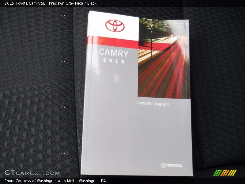 Predawn Gray Mica / Black 2015 Toyota Camry SE