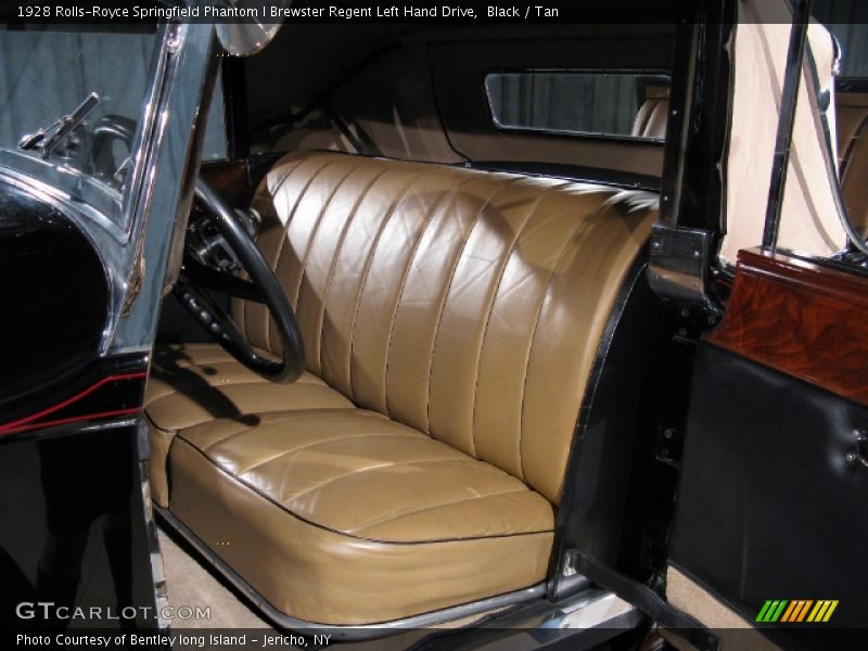 Black / Tan 1928 Rolls-Royce Springfield Phantom I Brewster Regent Left Hand Drive