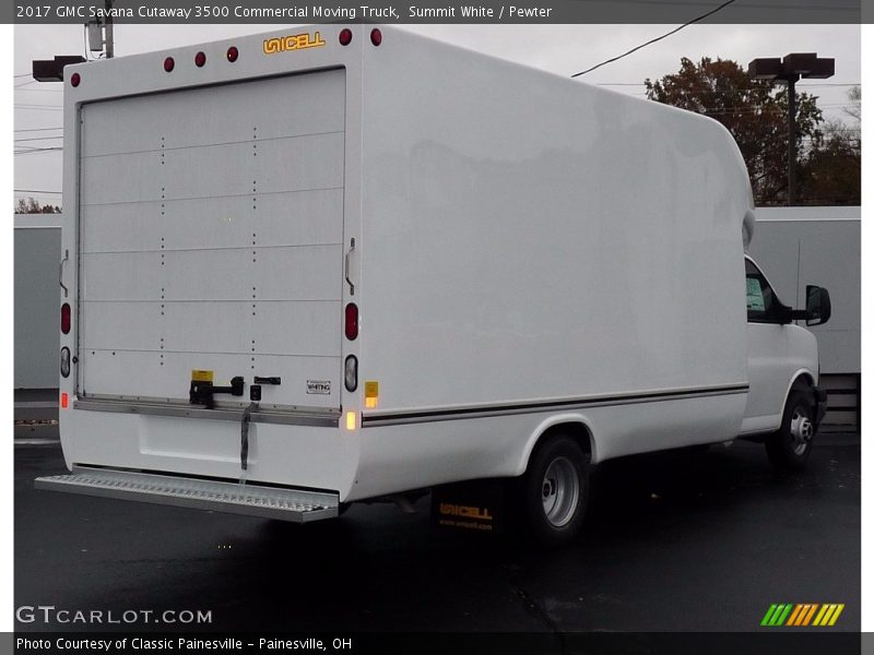 Summit White / Pewter 2017 GMC Savana Cutaway 3500 Commercial Moving Truck