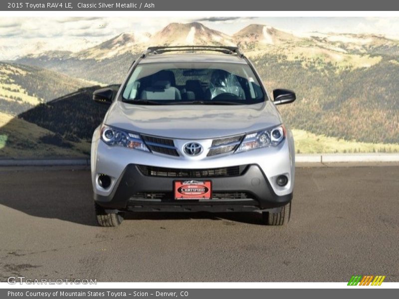 Classic Silver Metallic / Ash 2015 Toyota RAV4 LE