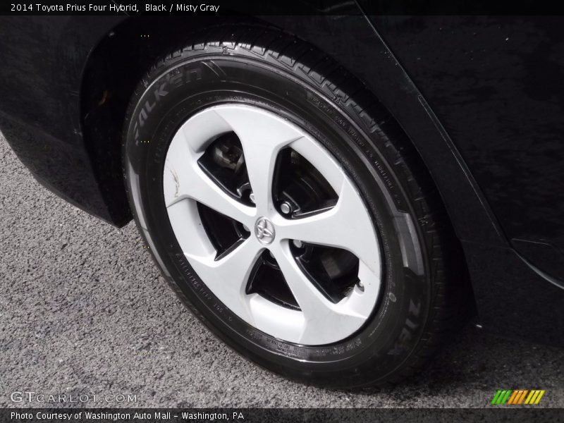 Black / Misty Gray 2014 Toyota Prius Four Hybrid