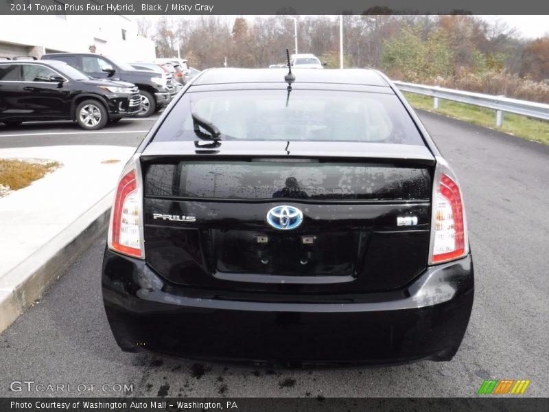 Black / Misty Gray 2014 Toyota Prius Four Hybrid