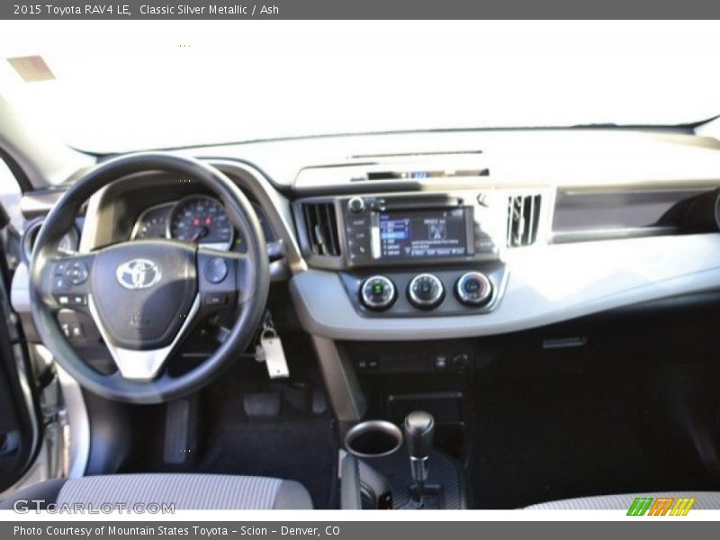 Classic Silver Metallic / Ash 2015 Toyota RAV4 LE