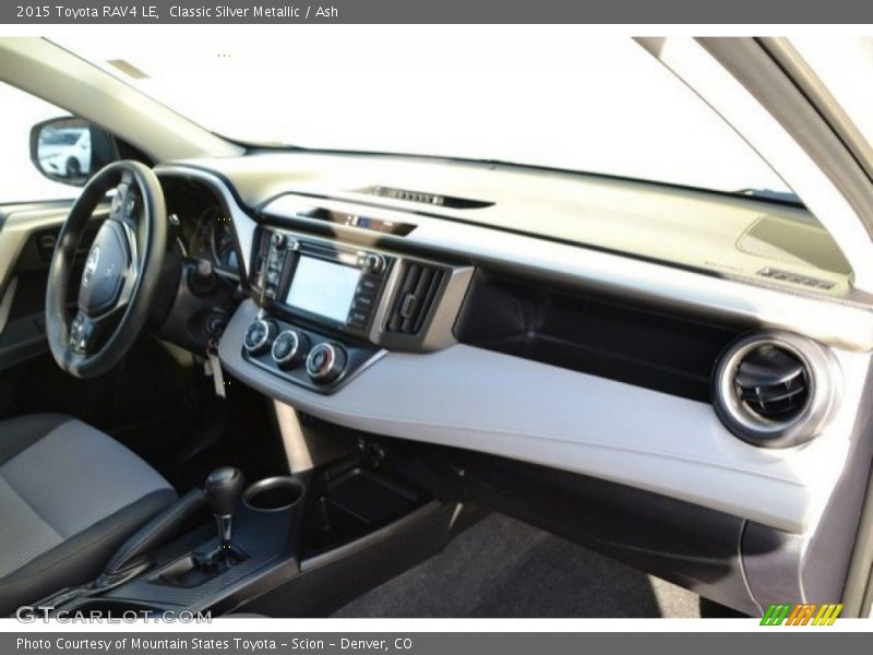 Classic Silver Metallic / Ash 2015 Toyota RAV4 LE
