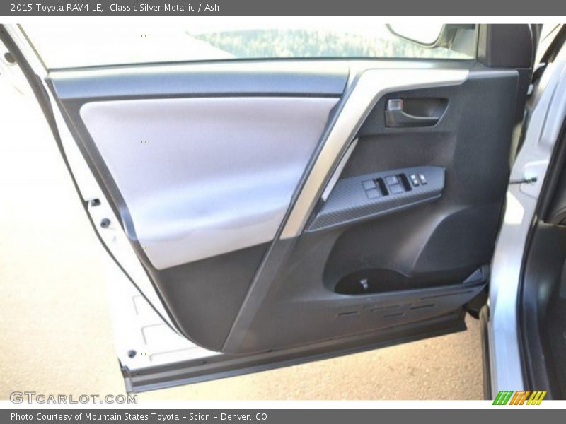 Classic Silver Metallic / Ash 2015 Toyota RAV4 LE