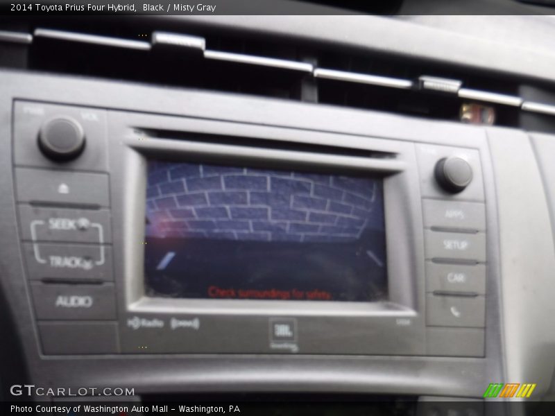 Black / Misty Gray 2014 Toyota Prius Four Hybrid