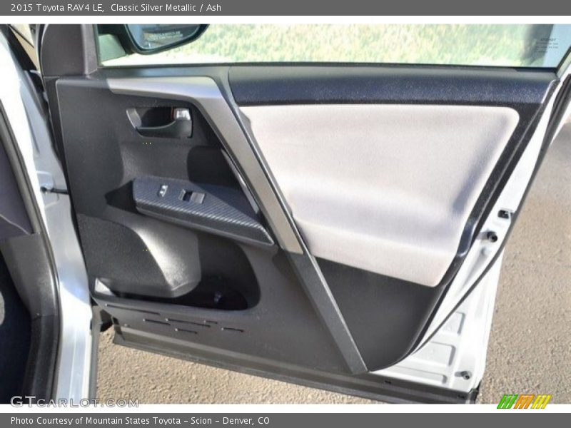 Classic Silver Metallic / Ash 2015 Toyota RAV4 LE