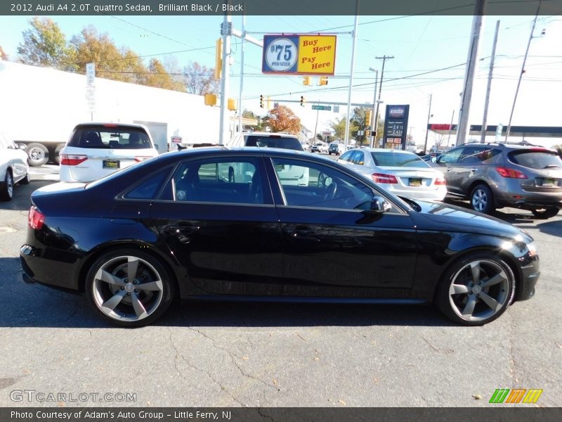Brilliant Black / Black 2012 Audi A4 2.0T quattro Sedan