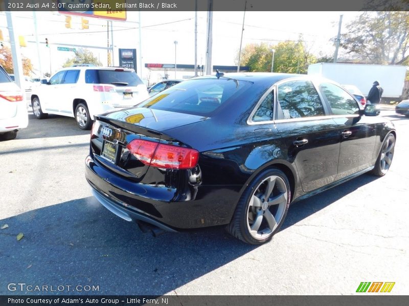 Brilliant Black / Black 2012 Audi A4 2.0T quattro Sedan
