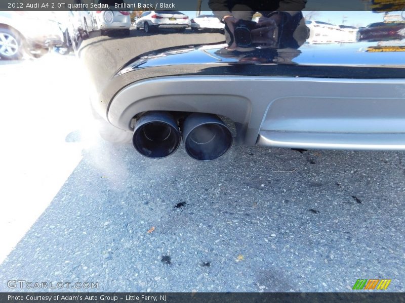 Brilliant Black / Black 2012 Audi A4 2.0T quattro Sedan