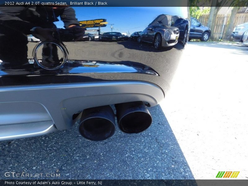 Brilliant Black / Black 2012 Audi A4 2.0T quattro Sedan