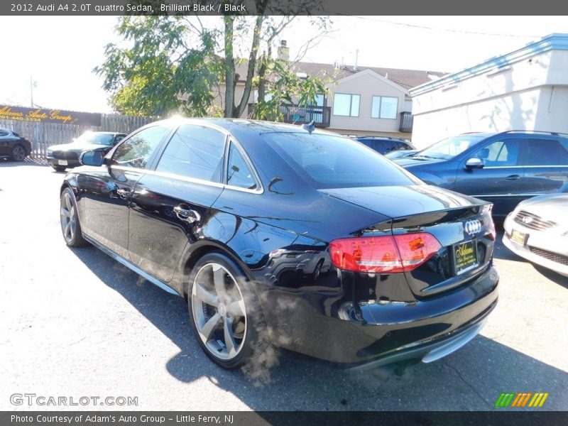 Brilliant Black / Black 2012 Audi A4 2.0T quattro Sedan