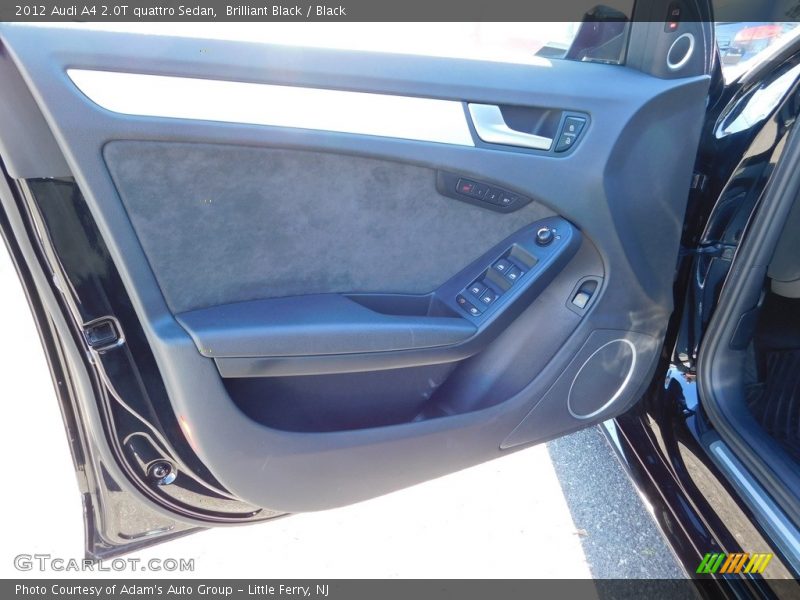 Brilliant Black / Black 2012 Audi A4 2.0T quattro Sedan