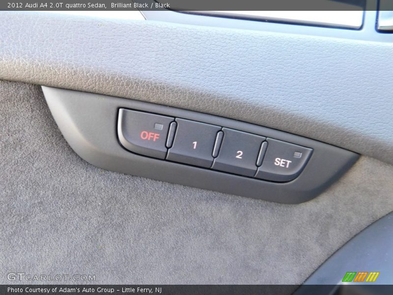 Brilliant Black / Black 2012 Audi A4 2.0T quattro Sedan