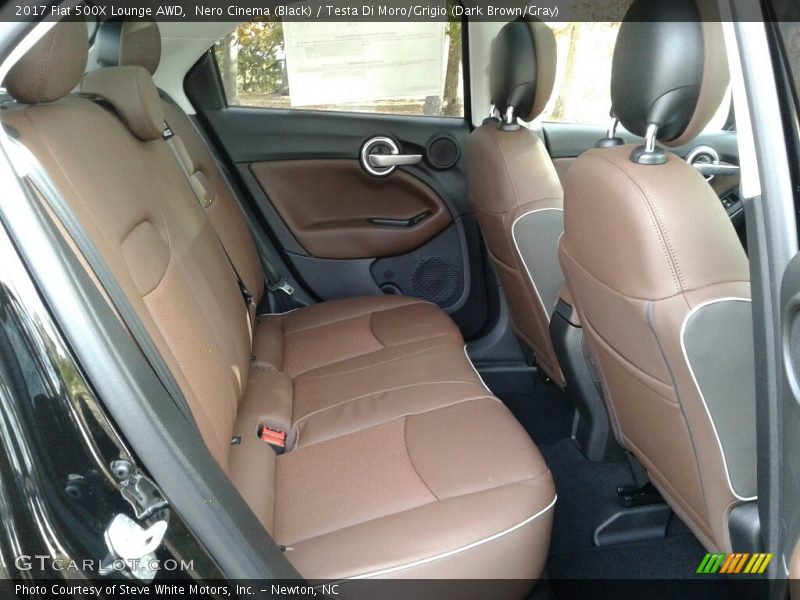 Rear Seat of 2017 500X Lounge AWD