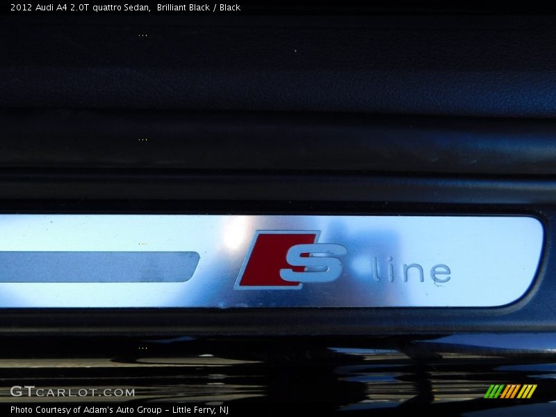 Brilliant Black / Black 2012 Audi A4 2.0T quattro Sedan