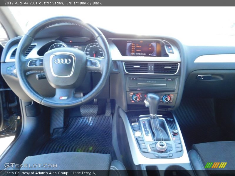 Brilliant Black / Black 2012 Audi A4 2.0T quattro Sedan