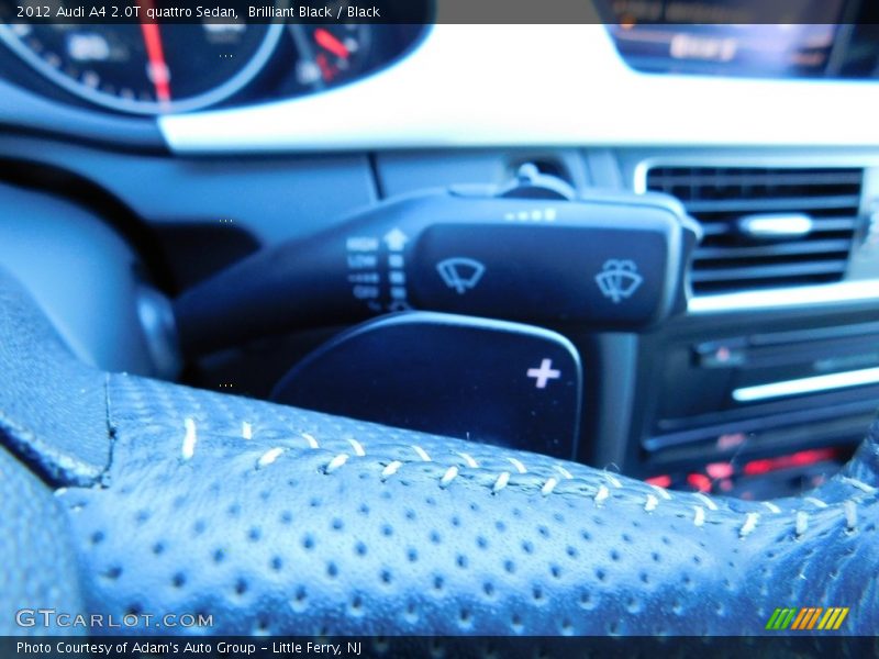 Brilliant Black / Black 2012 Audi A4 2.0T quattro Sedan