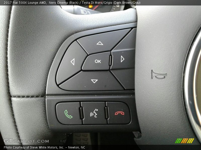 Controls of 2017 500X Lounge AWD