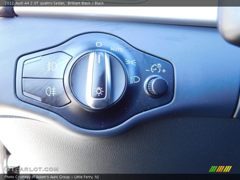 Brilliant Black / Black 2012 Audi A4 2.0T quattro Sedan