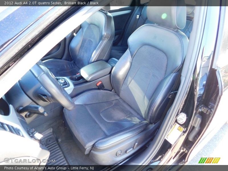 Brilliant Black / Black 2012 Audi A4 2.0T quattro Sedan