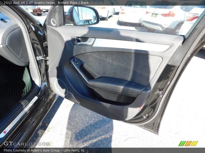 Brilliant Black / Black 2012 Audi A4 2.0T quattro Sedan