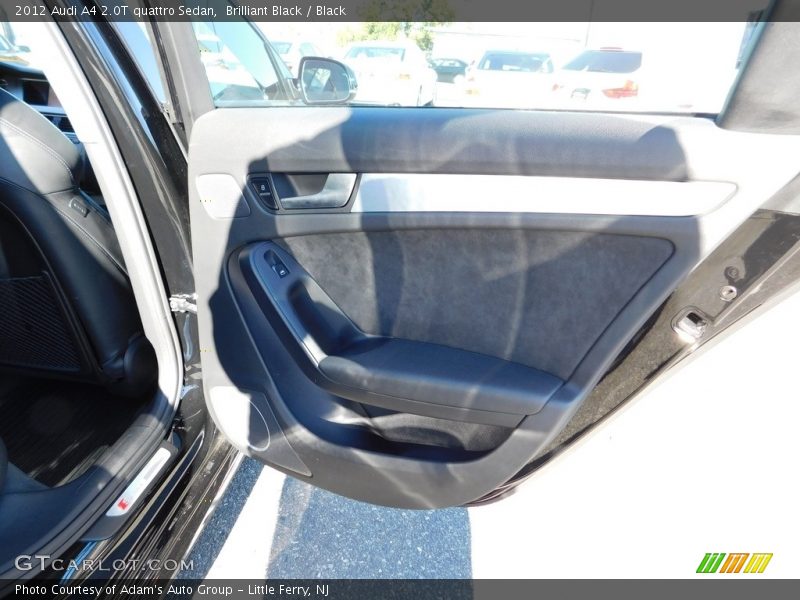 Brilliant Black / Black 2012 Audi A4 2.0T quattro Sedan
