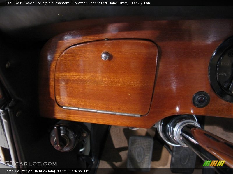 Black / Tan 1928 Rolls-Royce Springfield Phantom I Brewster Regent Left Hand Drive