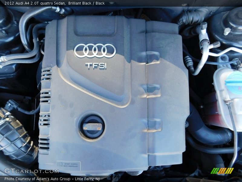 Brilliant Black / Black 2012 Audi A4 2.0T quattro Sedan